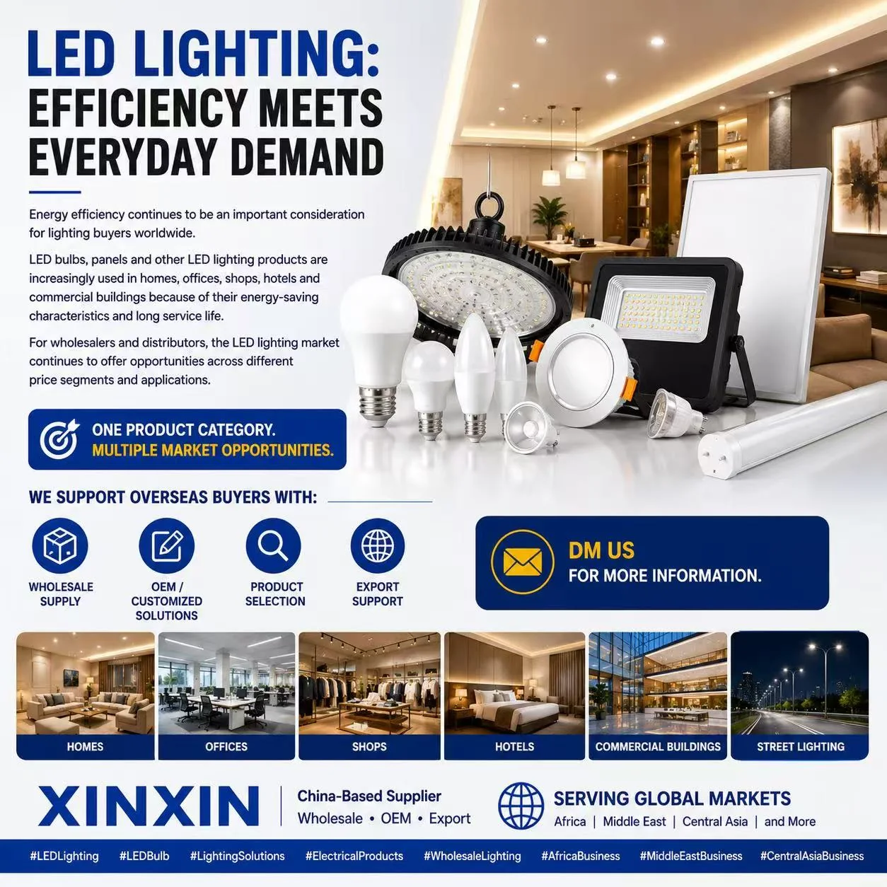 LED Lighting: Efficiency Meets Everyday Demand